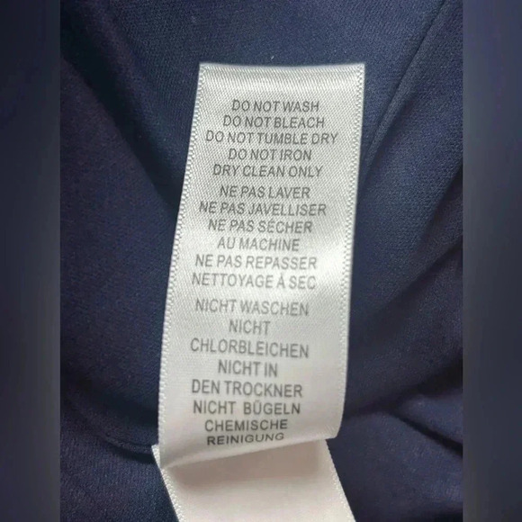 Adrianna Papell Navy Velvet Gown - Picture 7 of 9